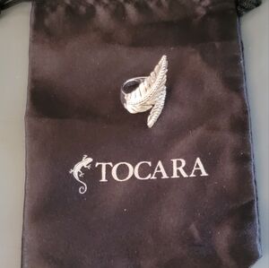 Sterling Silver Leaf Ring. Size 6